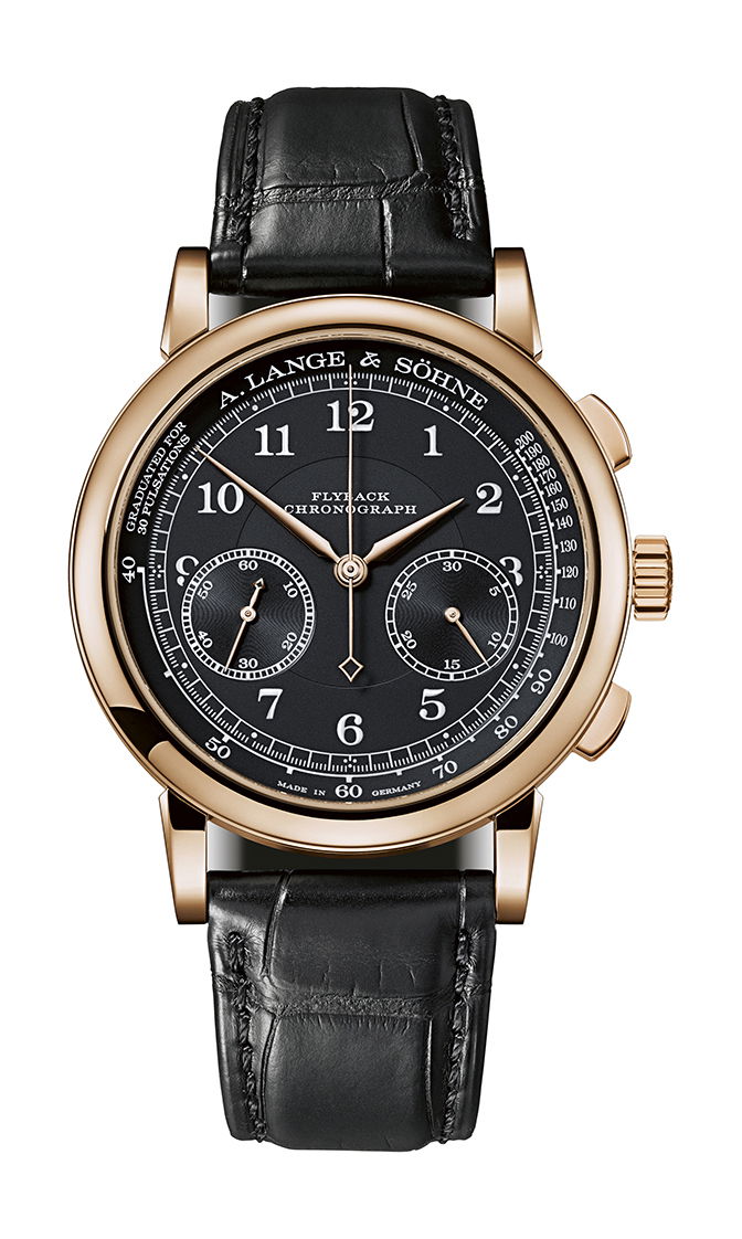 A Lange and Sohne 1815 Chronograph watch