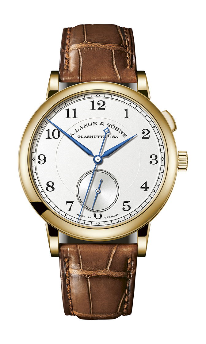 A Lange and Sohne 1815 “Homage to Walter Lange” watch
