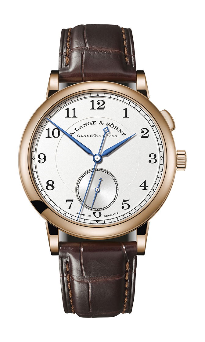 A Lange and Sohne 1815 “Homage to Walter Lange” watch