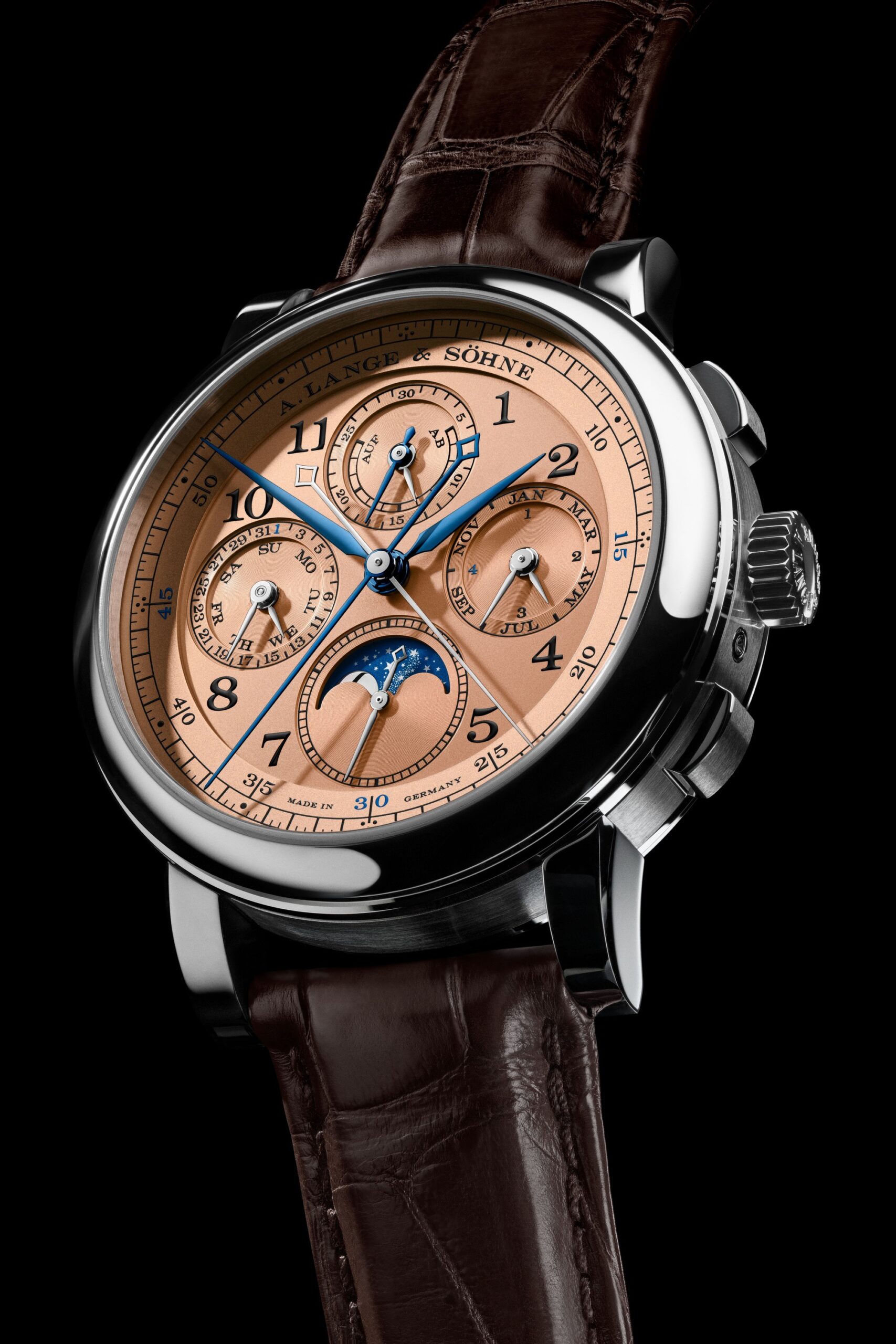 A. Lange & Söhne 1815 Rattrapante Perpetual Calendar - View 3