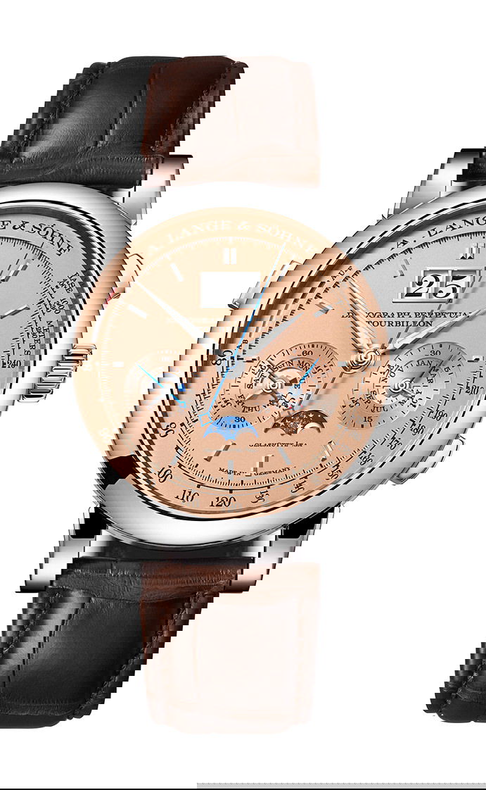 A Lange and Sohne Datograph Perpetual Tourbillon watch