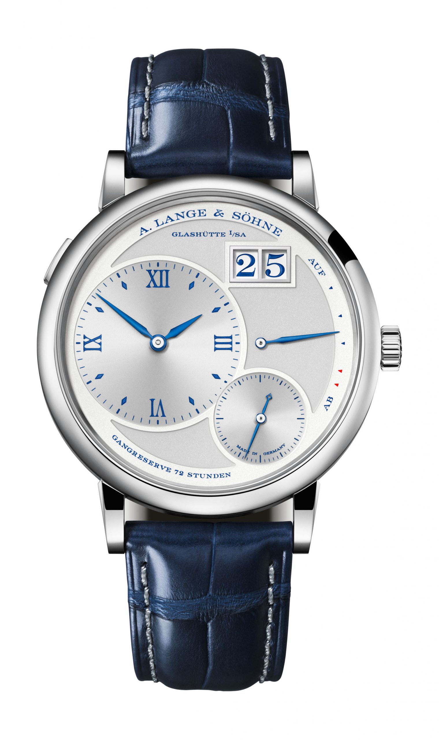 A. Lange & Söhne Grand Lange 1 “25th Anniversary” luxury timepiece - detailed view