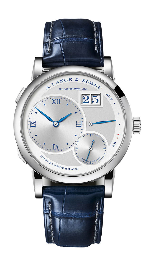 A. Lange & Söhne Lange 1 “25th Anniversary” luxury timepiece - detailed view