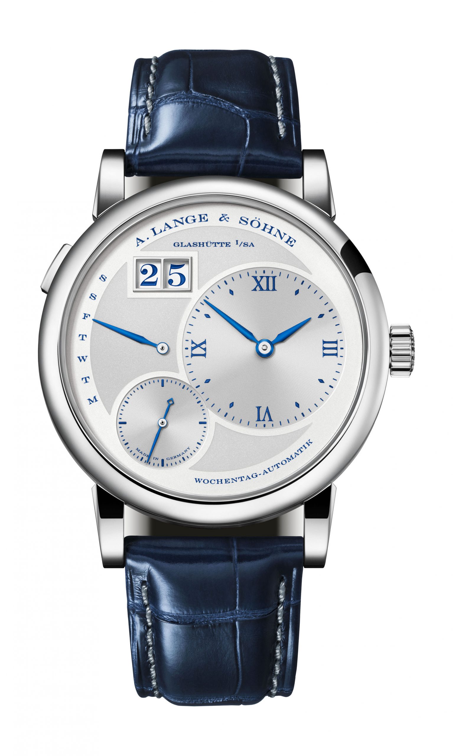 A. Lange & Söhne Lange 1 Daymatic “25th Anniversary” luxury timepiece - detailed view