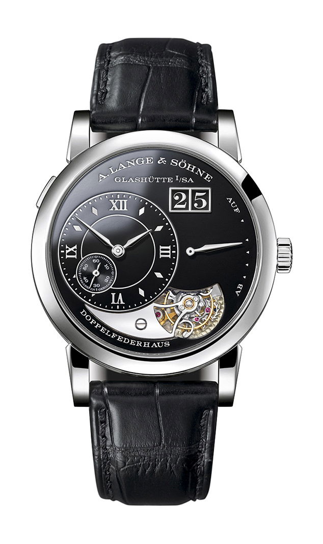 A. Lange & Söhne Lange 1 Tourbillon Handwerkskunst luxury timepiece - detailed view