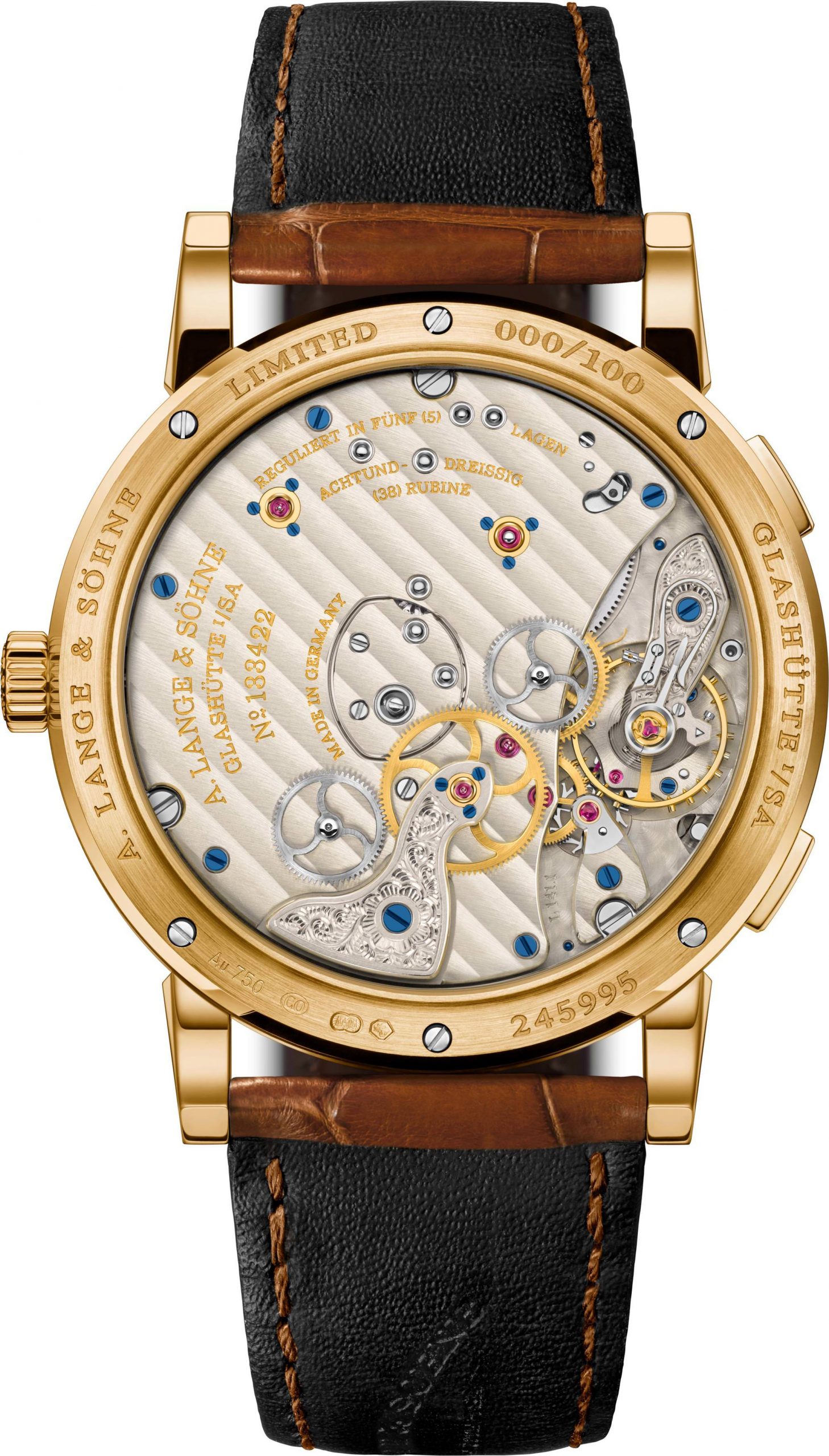 A. Lange & Söhne Lange 1 Time Zone - View 3