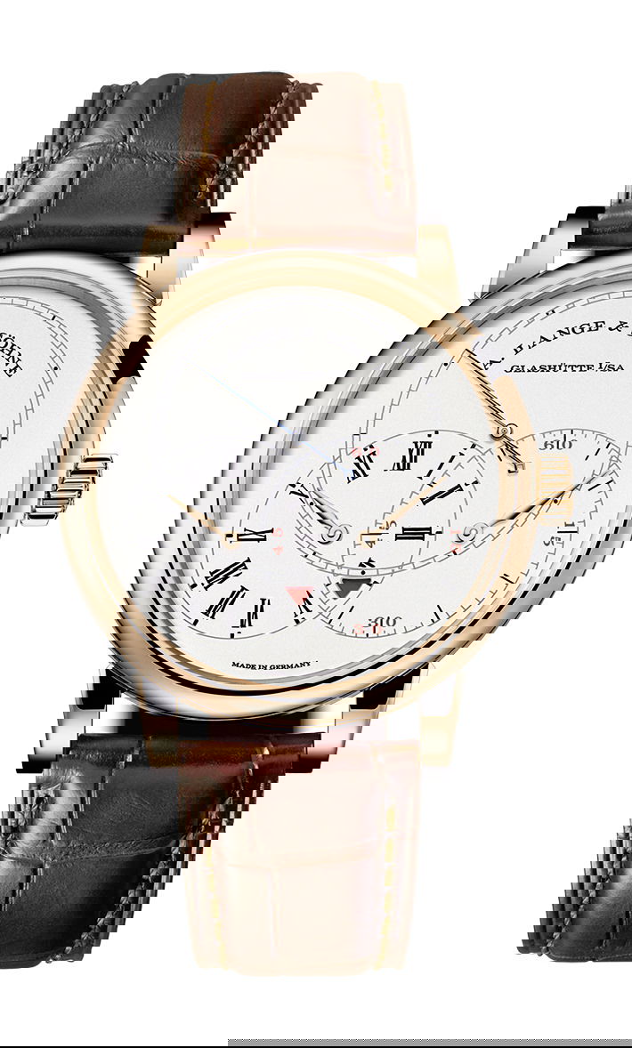 A. Lange & Söhne Richard Lange Jumping Seconds luxury timepiece - detailed view