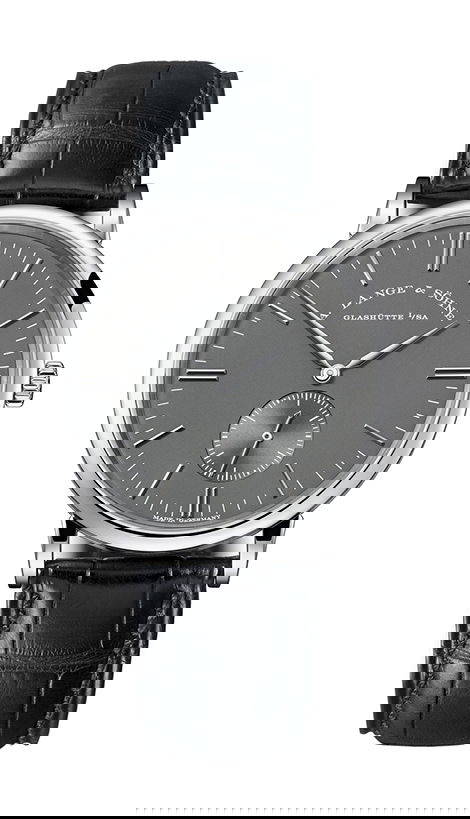 A. Lange & Söhne Saxonia luxury timepiece - detailed view