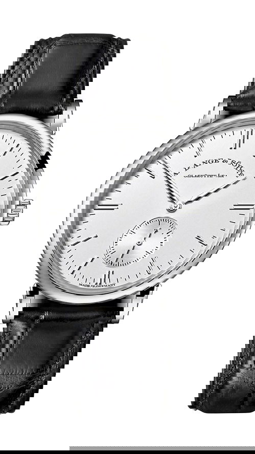 A. Lange & Söhne Saxonia luxury timepiece - detailed view