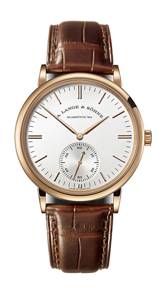 A. Lange & Söhne Saxonia Automatic luxury timepiece - detailed view