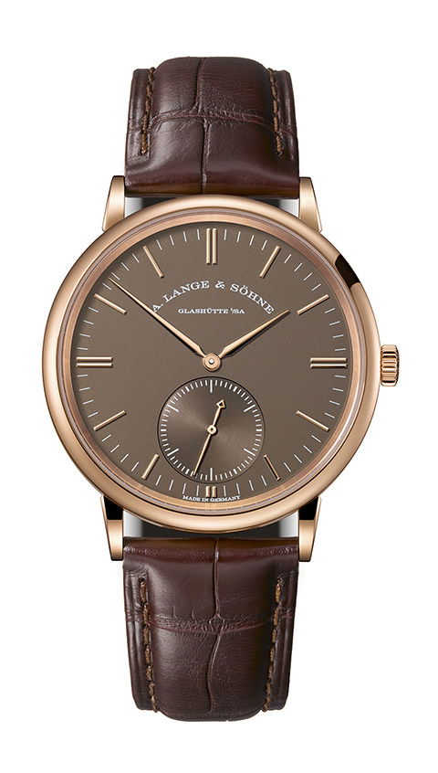 A. Lange & Söhne Saxonia Automatic luxury timepiece - detailed view