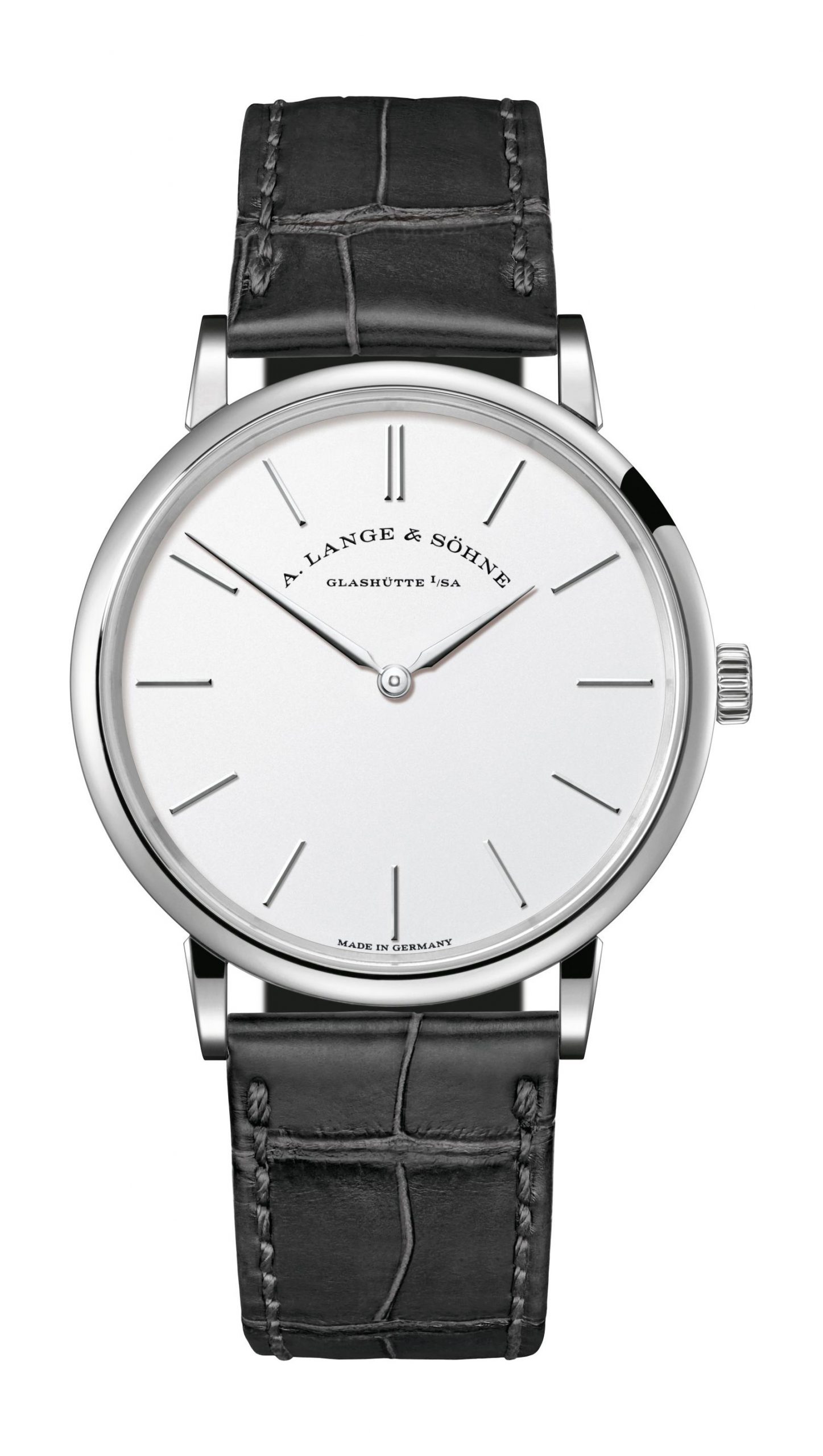 A. Lange & Söhne Saxonia Thin luxury timepiece - detailed view