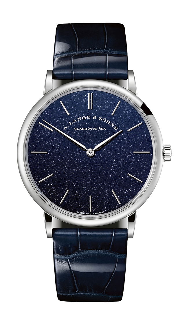 A. Lange & Söhne Saxonia Thin luxury timepiece - detailed view