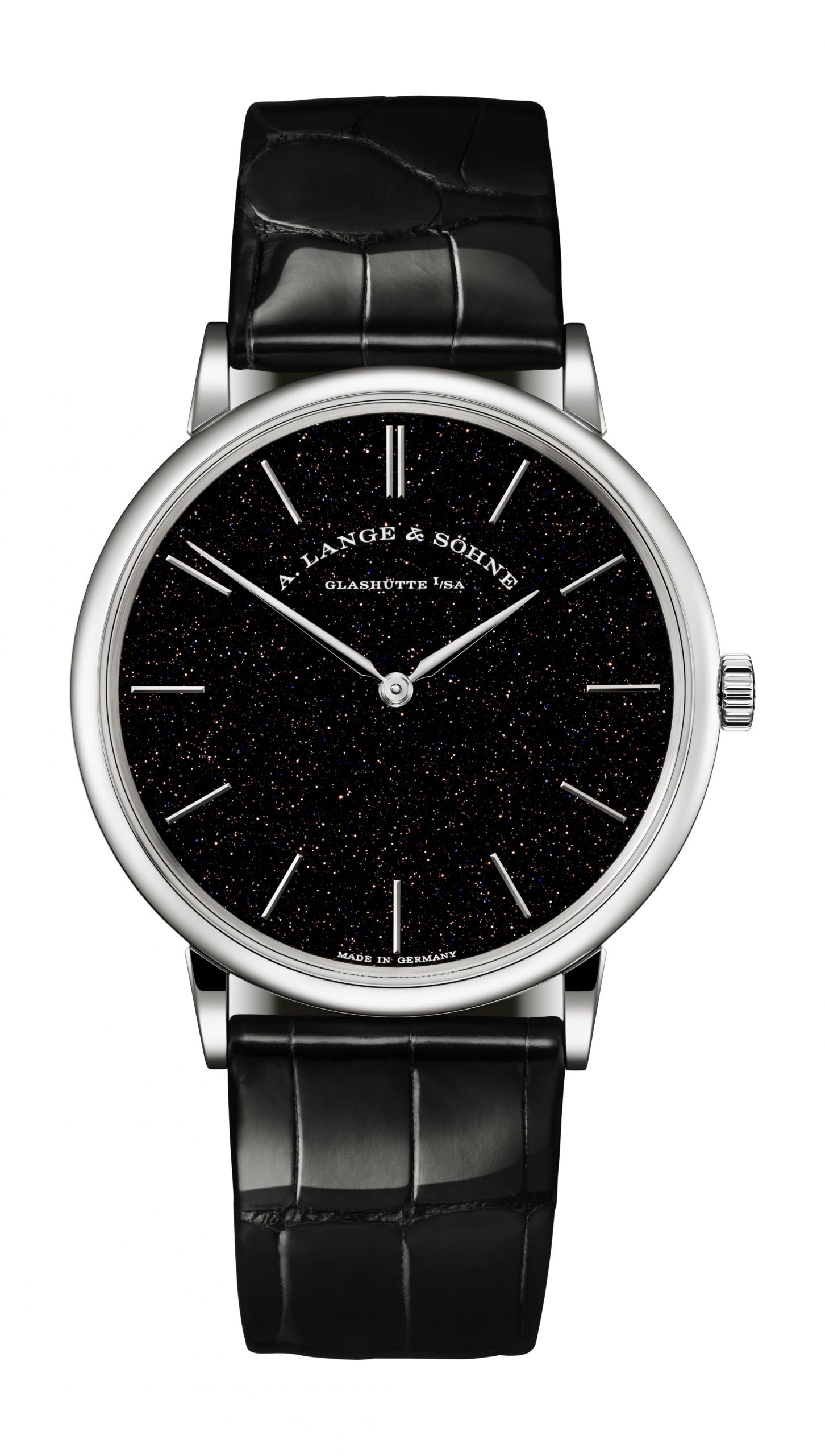 A. Lange & Söhne Saxonia Thin luxury timepiece - detailed view