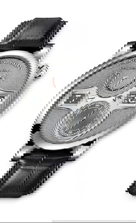 A. Lange & Söhne Zeitwerk Handwerkskunst luxury timepiece - detailed view