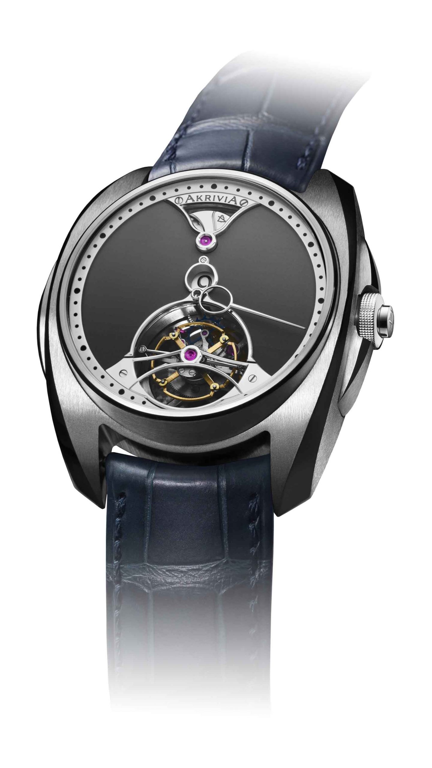 Akrivia AK03 Tourbillon Chiming Jump Hour watch