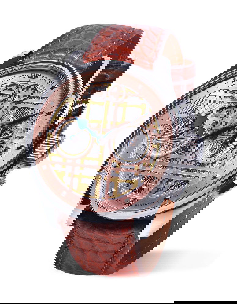 Alexander Shorokhoff Karo 3 luxury timepiece - detailed view
