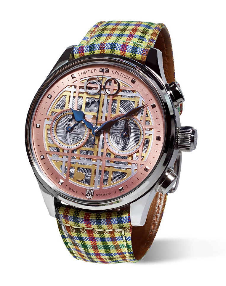 Alexander Shorokhoff Karo 3 luxury timepiece - detailed view