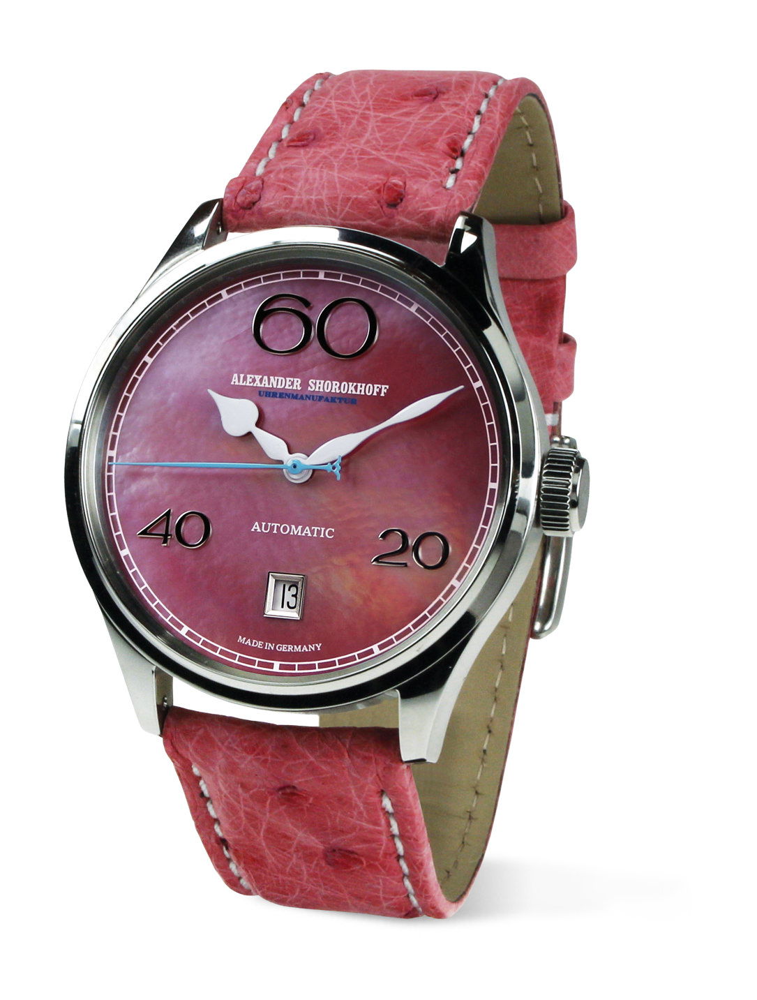 Alexander Shorokhoff Lady Automatic luxury timepiece - detailed view