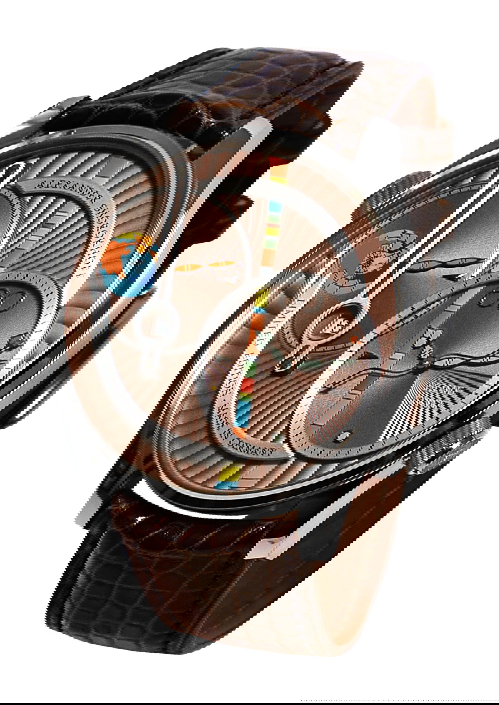 Alexander Shorokhoff Levels luxury timepiece - detailed view
