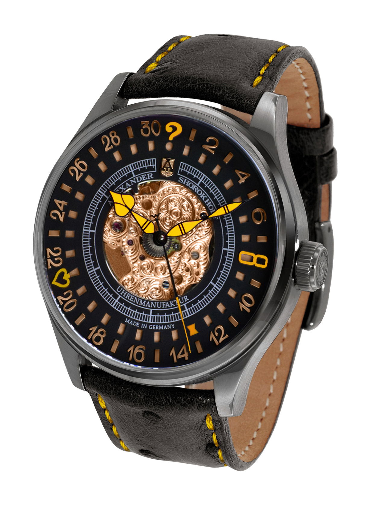 Alexander Shorokhoff Lucky 8-2 luxury timepiece - detailed view