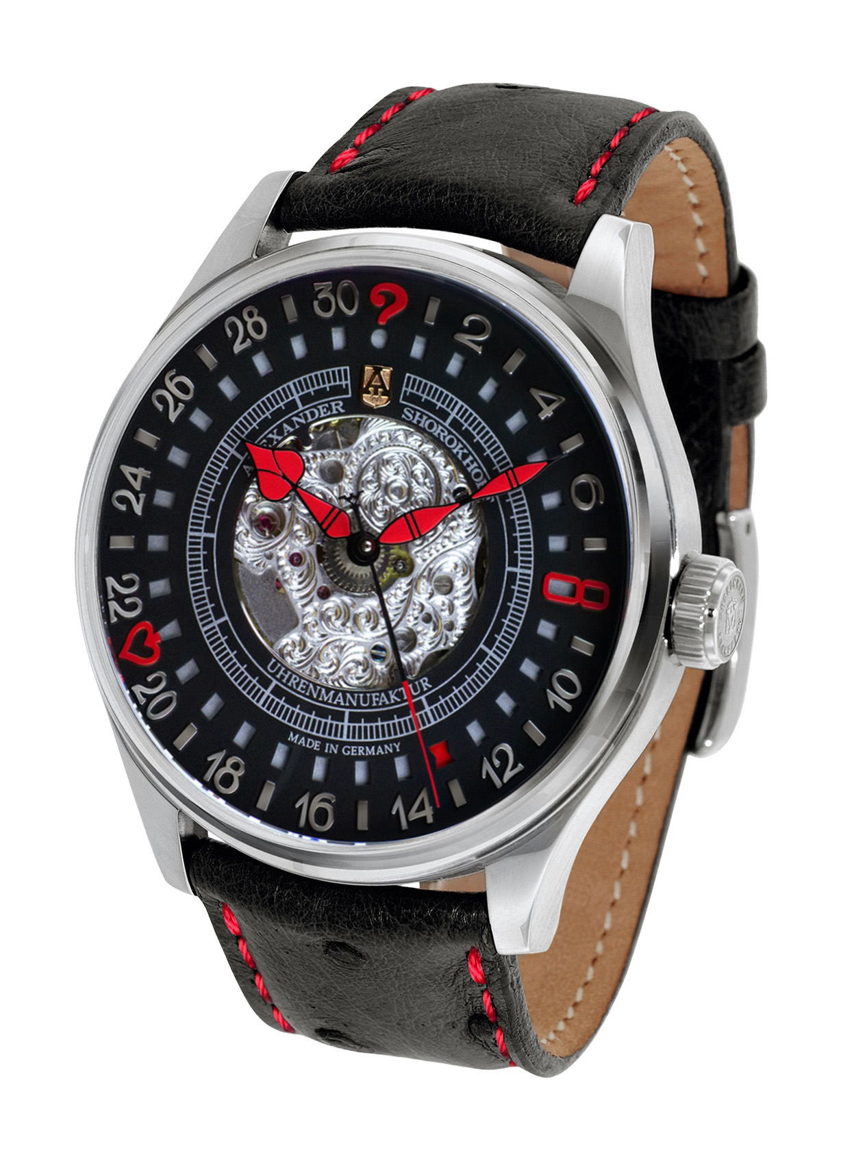 Alexander Shorokhoff Lucky 8-2 luxury timepiece - detailed view