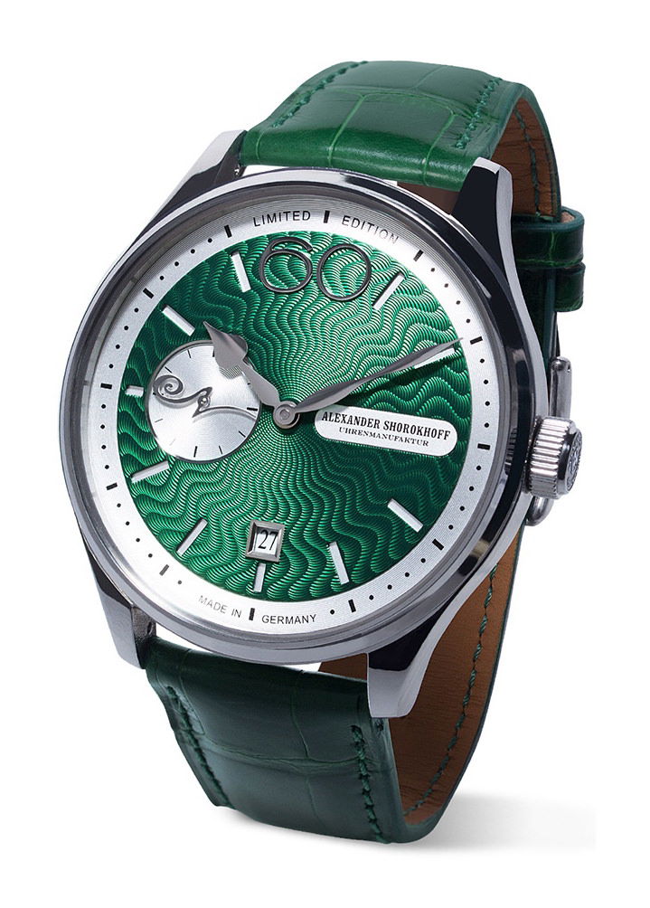 Alexander Shorokhoff Neva luxury timepiece - detailed view