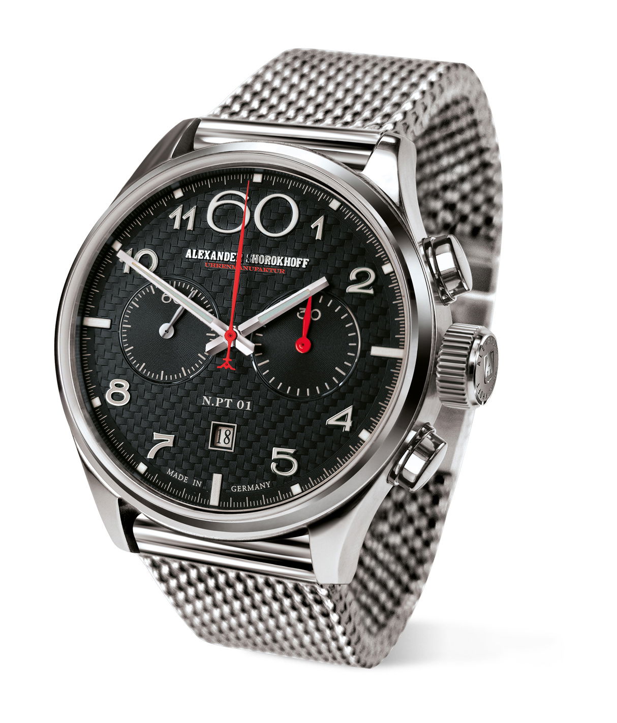 Alexander Shorokhoff New Planet luxury timepiece - detailed view