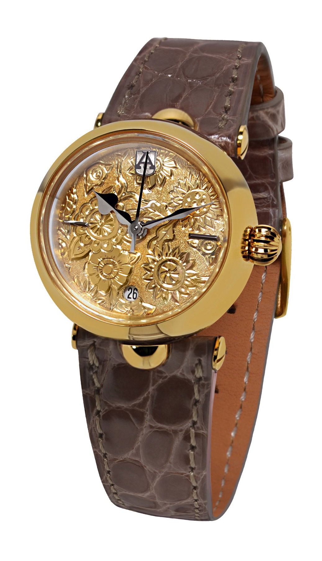 Alexander Shorokhoff Shar luxury timepiece - detailed view