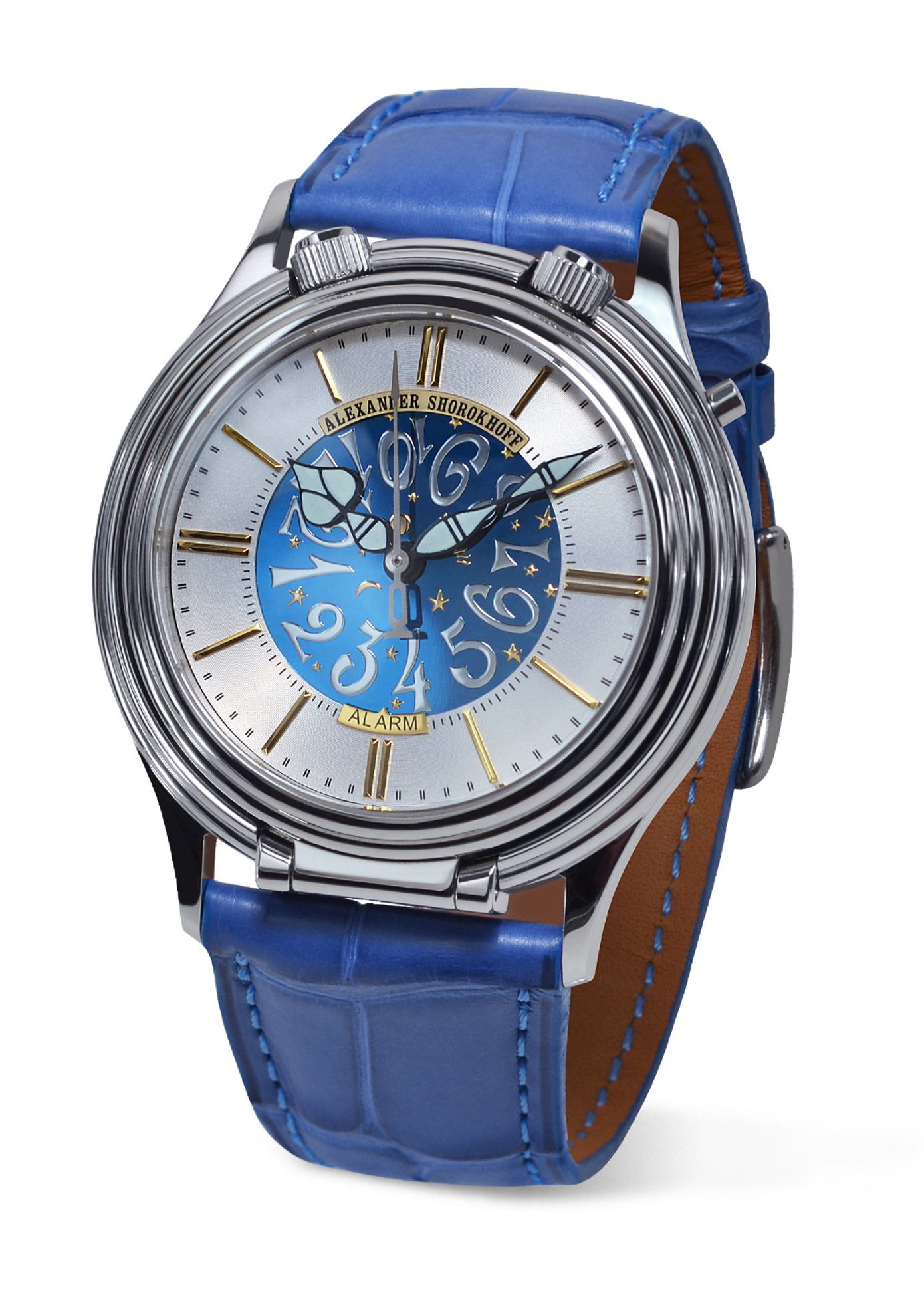 Alexander Shorokhoff Swan Lake AVG luxury timepiece - detailed view