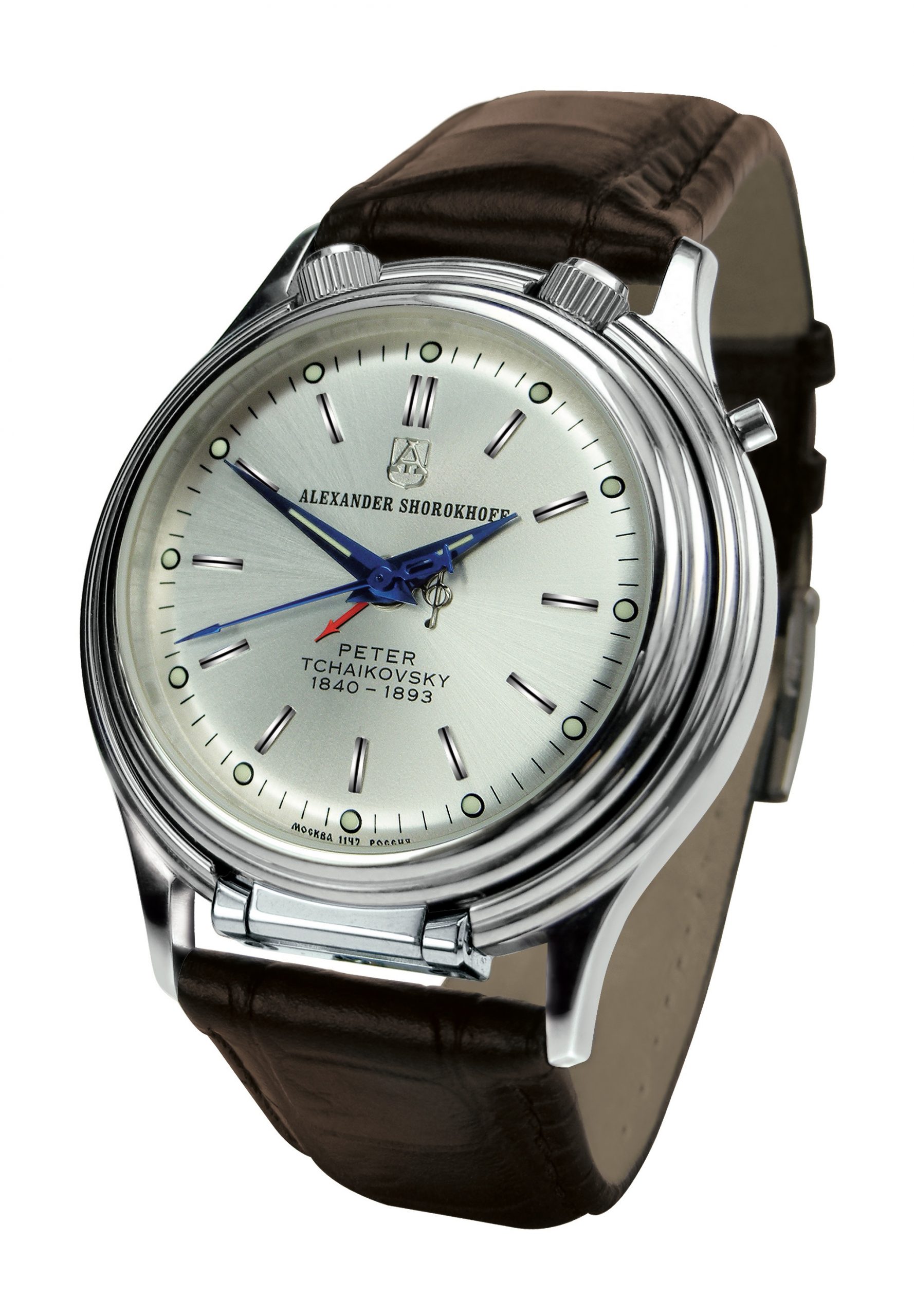Alexander Shorokhoff Tchaikovsky luxury timepiece - detailed view