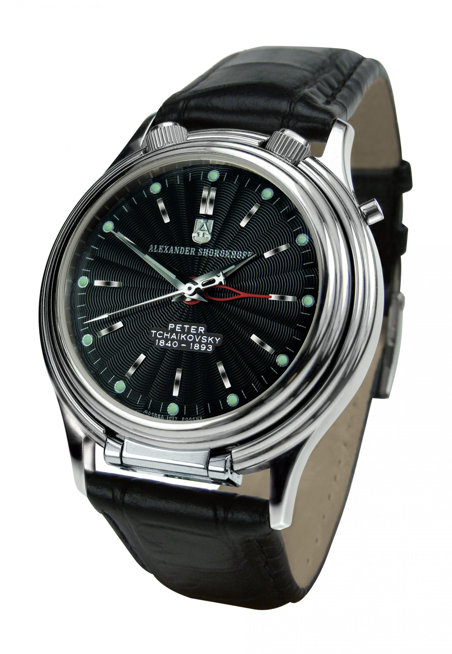 Alexander Shorokhoff Tchaikovsky luxury timepiece - detailed view