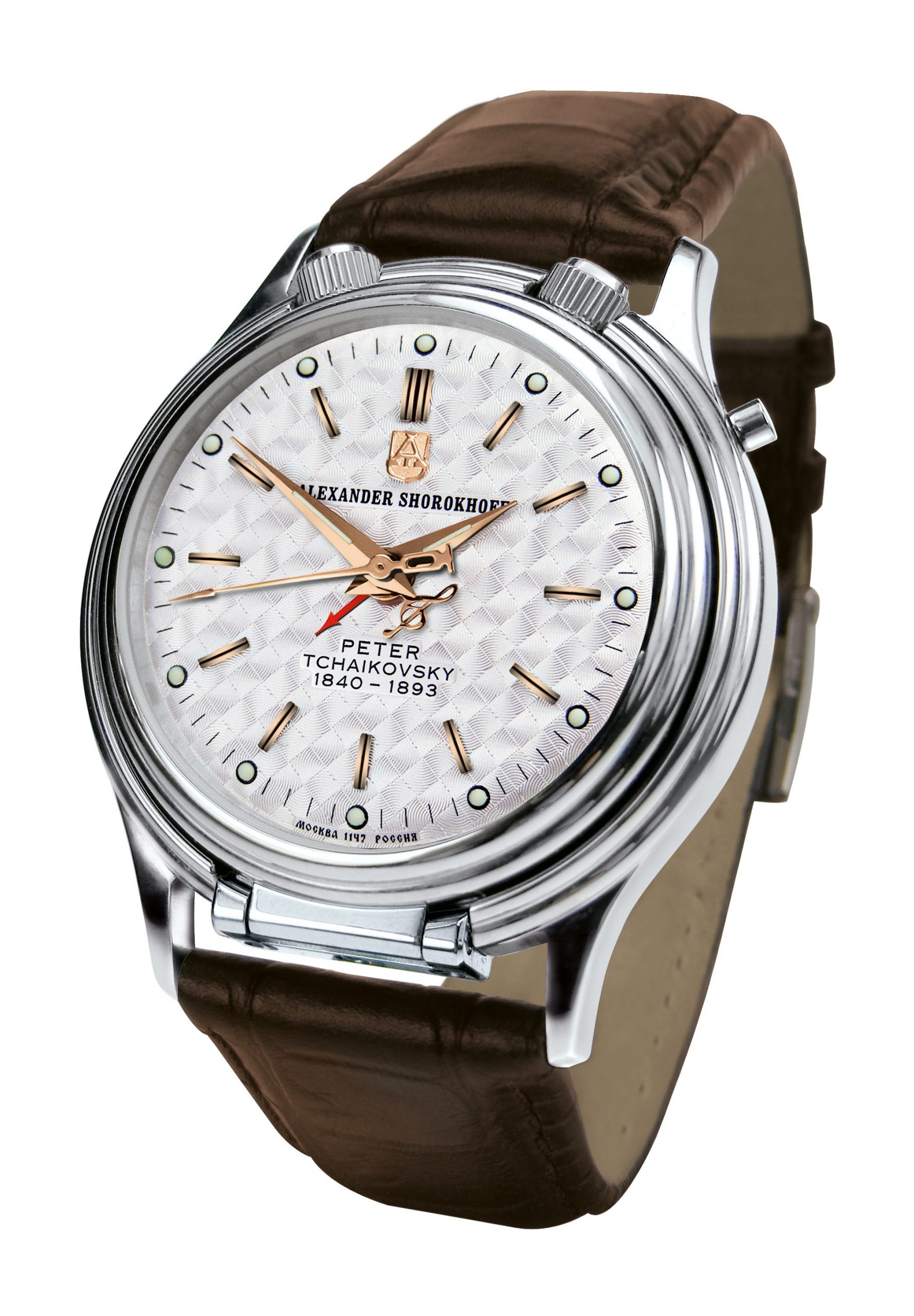 Alexander Shorokhoff Tchaikovsky luxury timepiece - detailed view