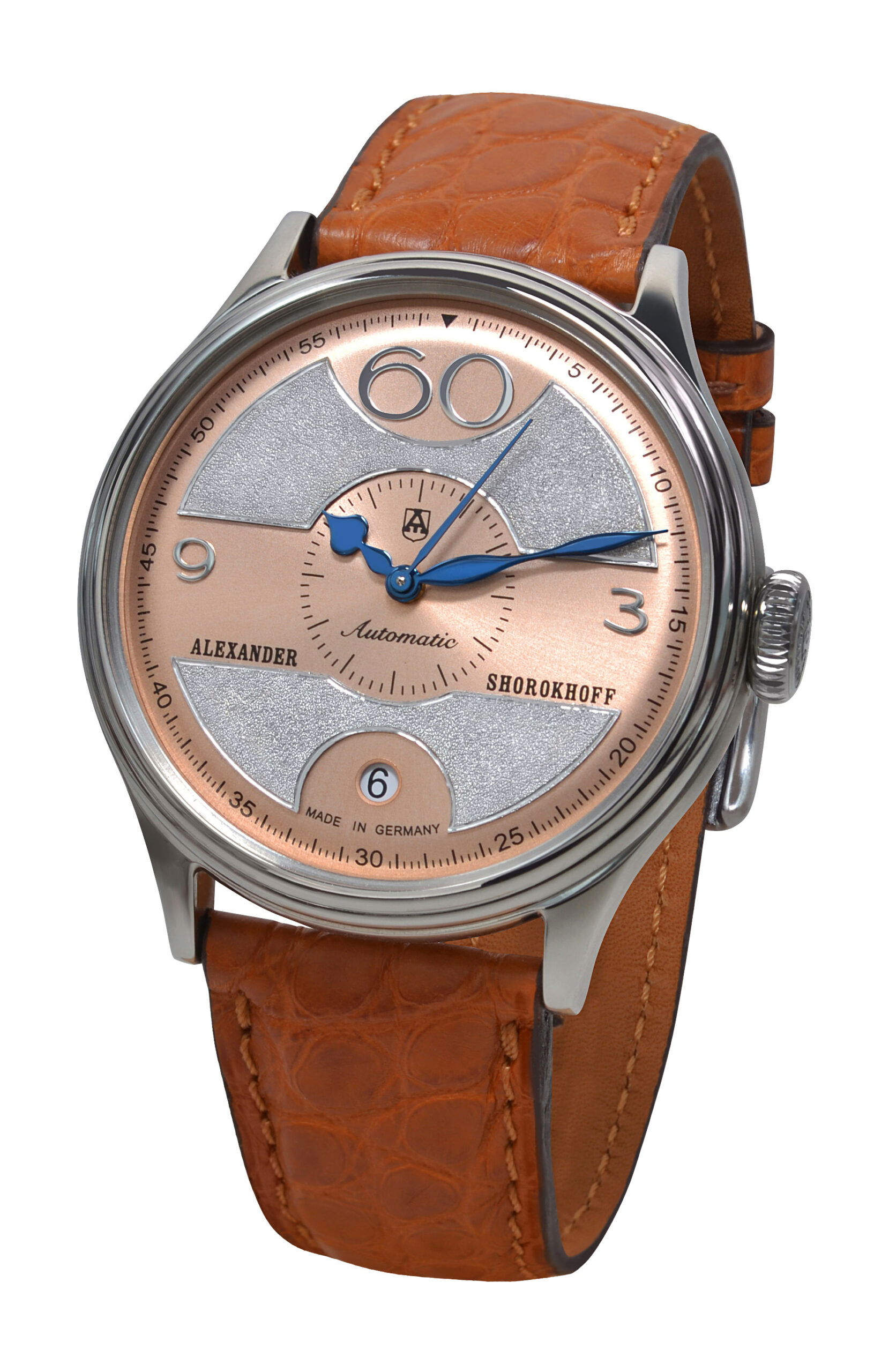 Alexander Shorokhoff Vintage 7 Matte luxury timepiece - detailed view