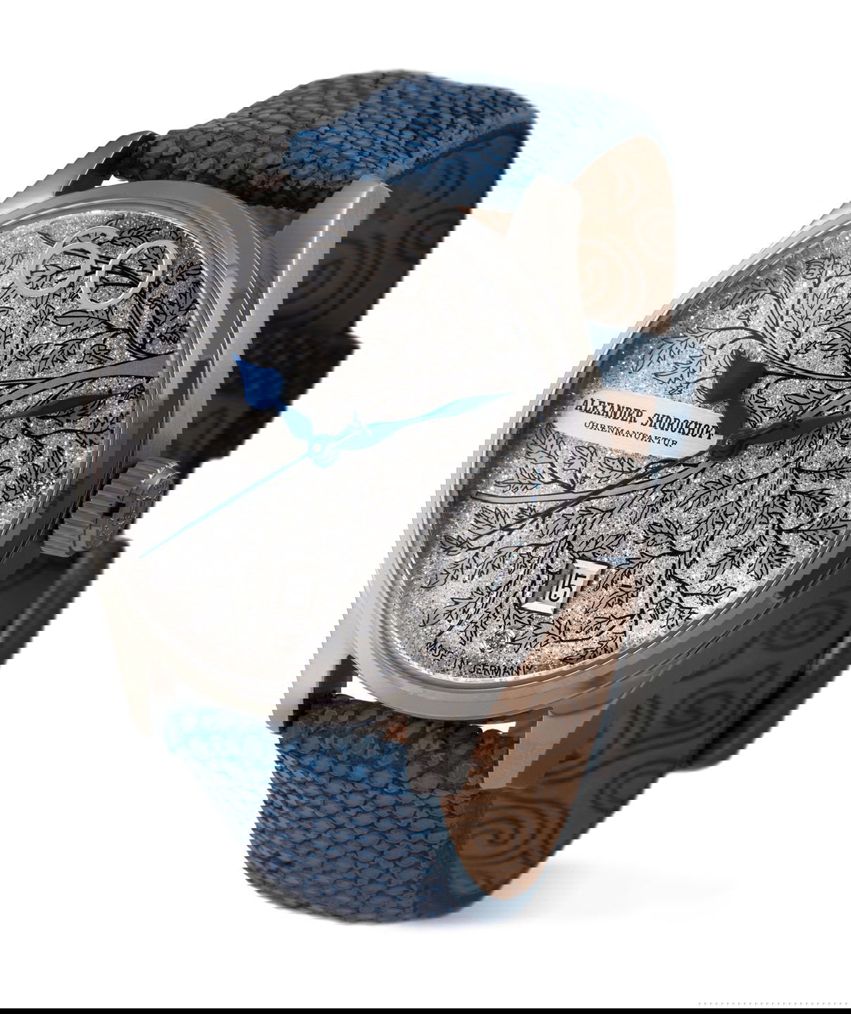 Alexander Shorokhoff Winter luxury timepiece - detailed view
