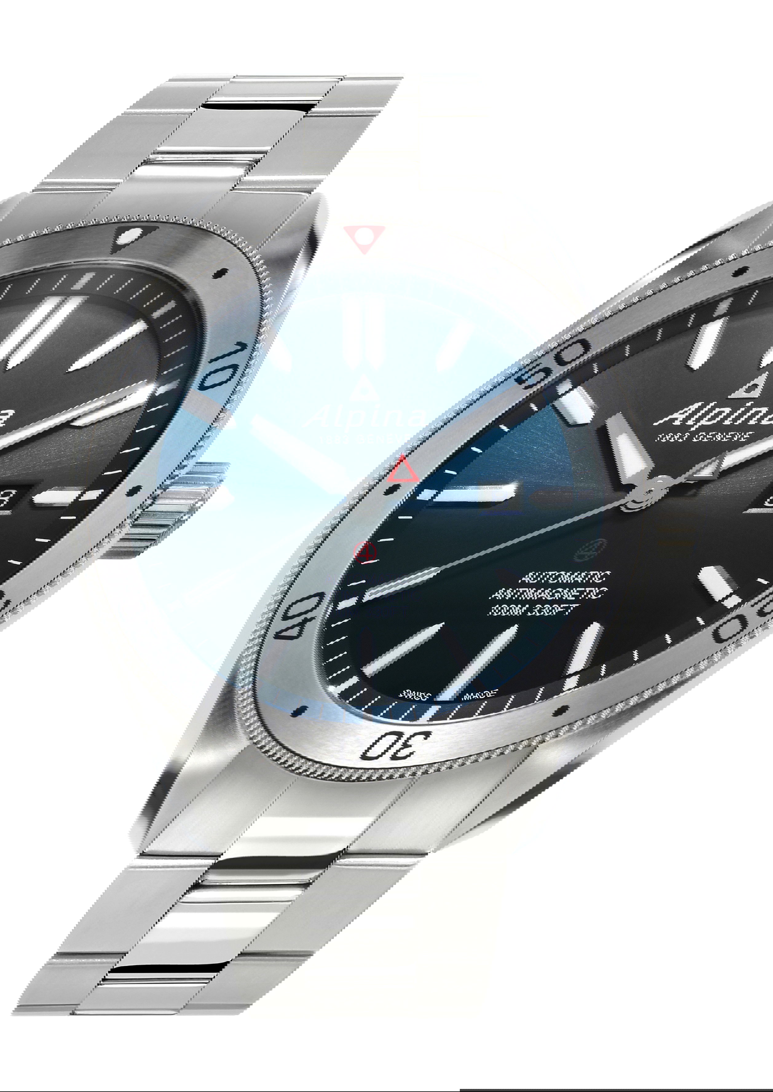 Alpina Alpiner4 luxury timepiece - detailed view