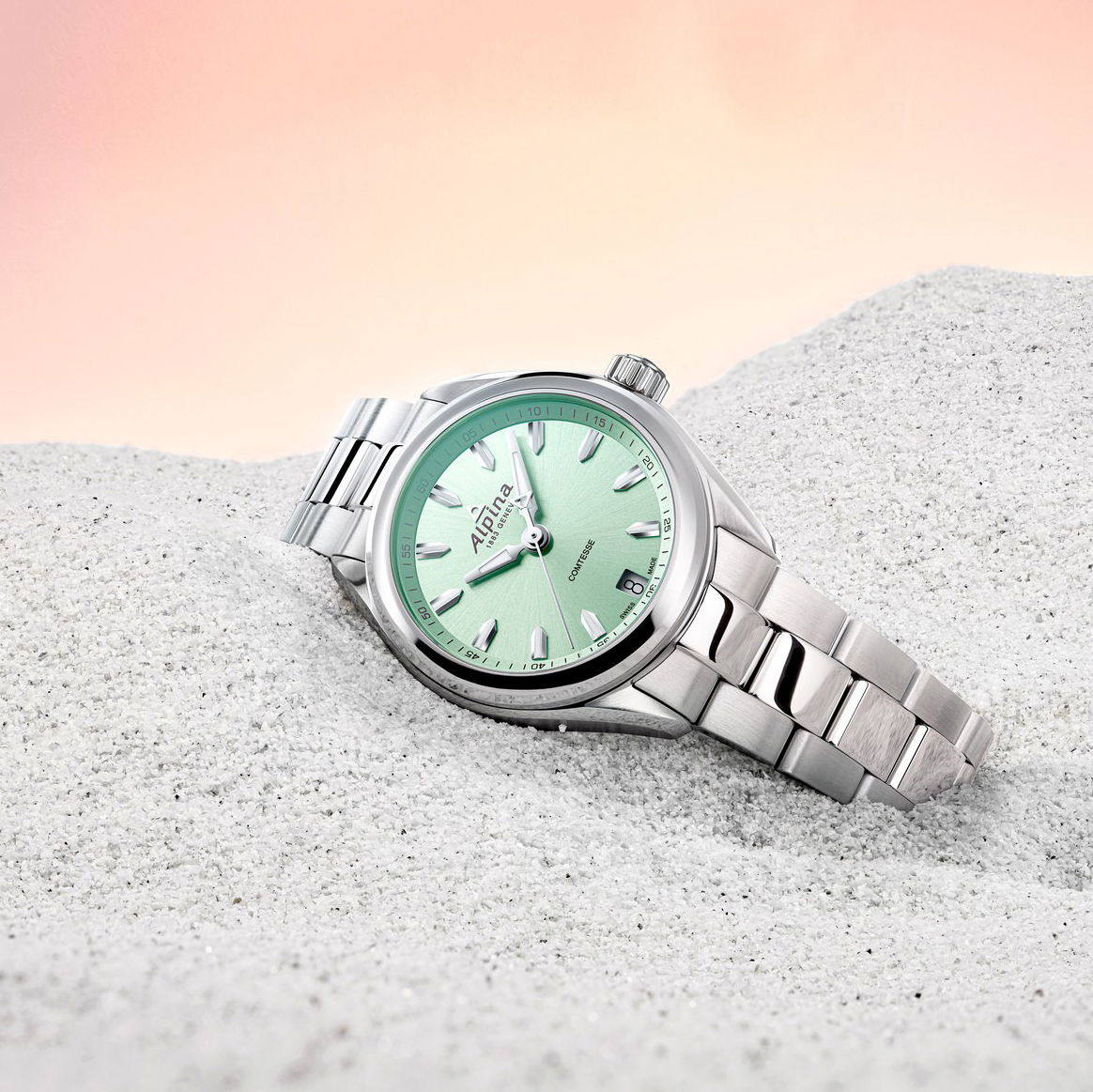 Alpina Alpiner Comtesse Quartz Fresh Green - View 2