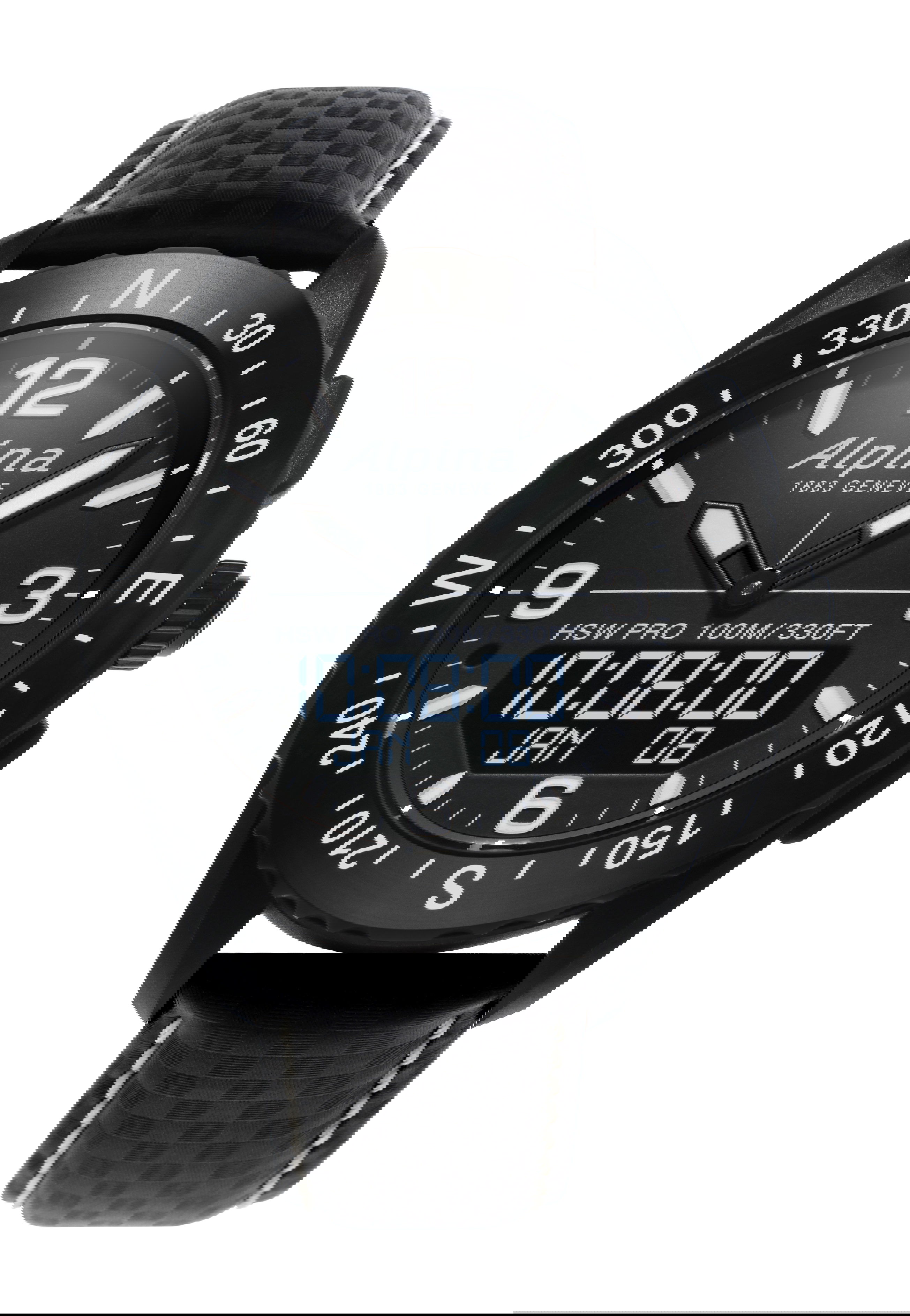 Alpina AlpinerX luxury timepiece - detailed view