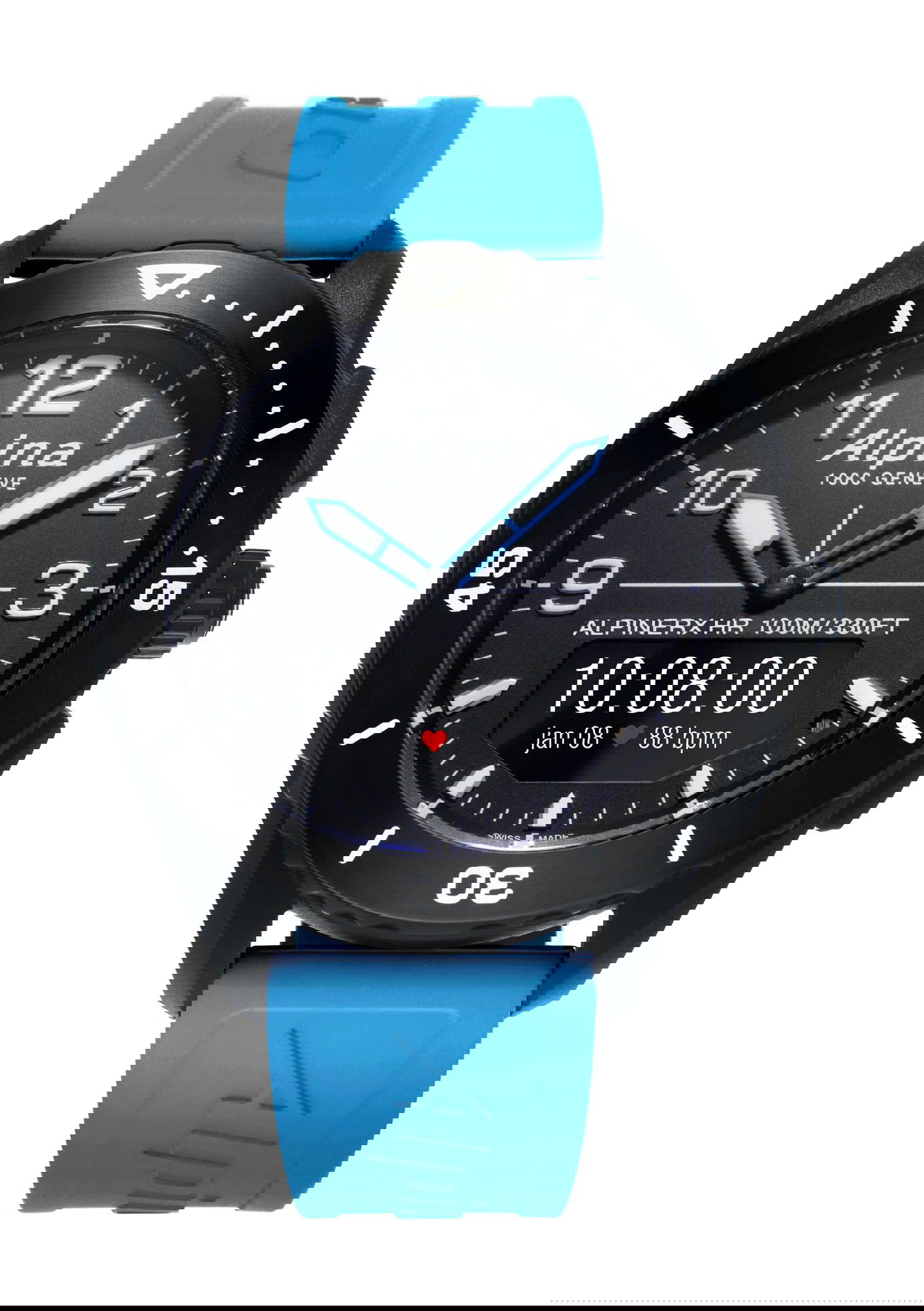 Alpina AlpinerX Alive luxury timepiece - detailed view