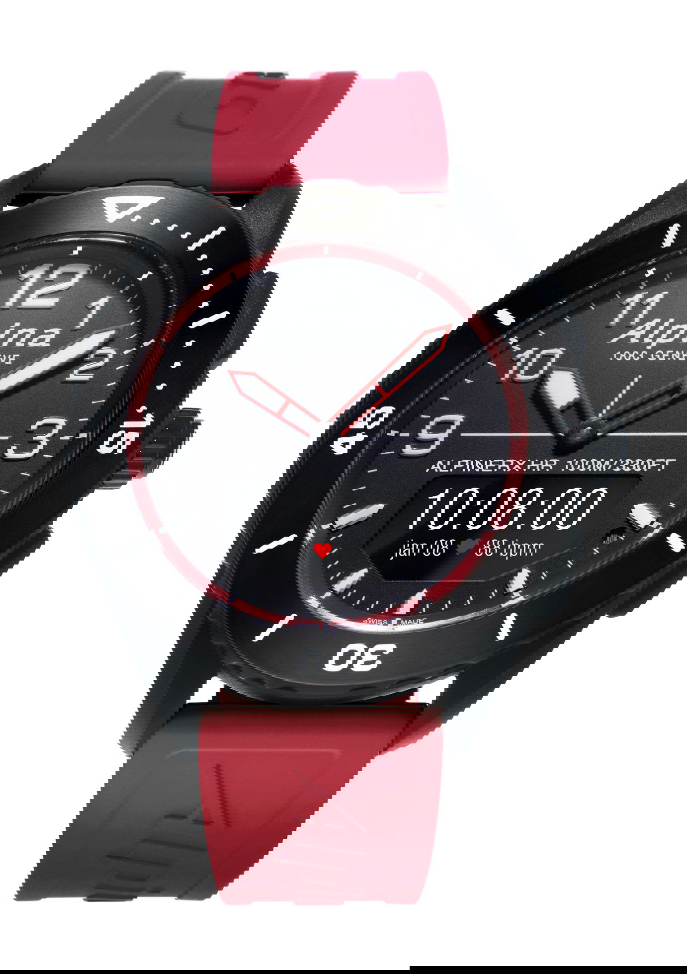 Alpina AlpinerX Alive luxury timepiece - detailed view