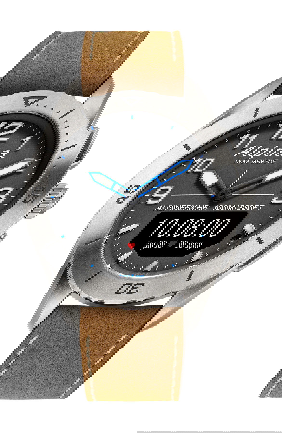 Alpina AlpinerX Alive luxury timepiece - detailed view