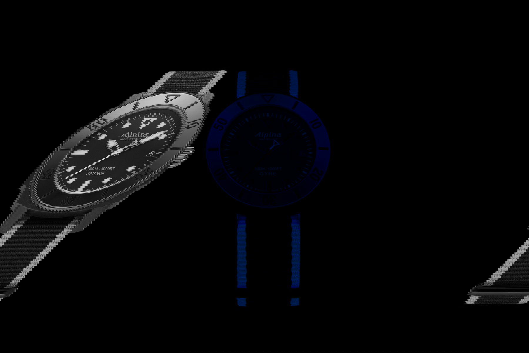 Alpina Seastrong Diver Gyre Comtesse Automatic Black - View 2