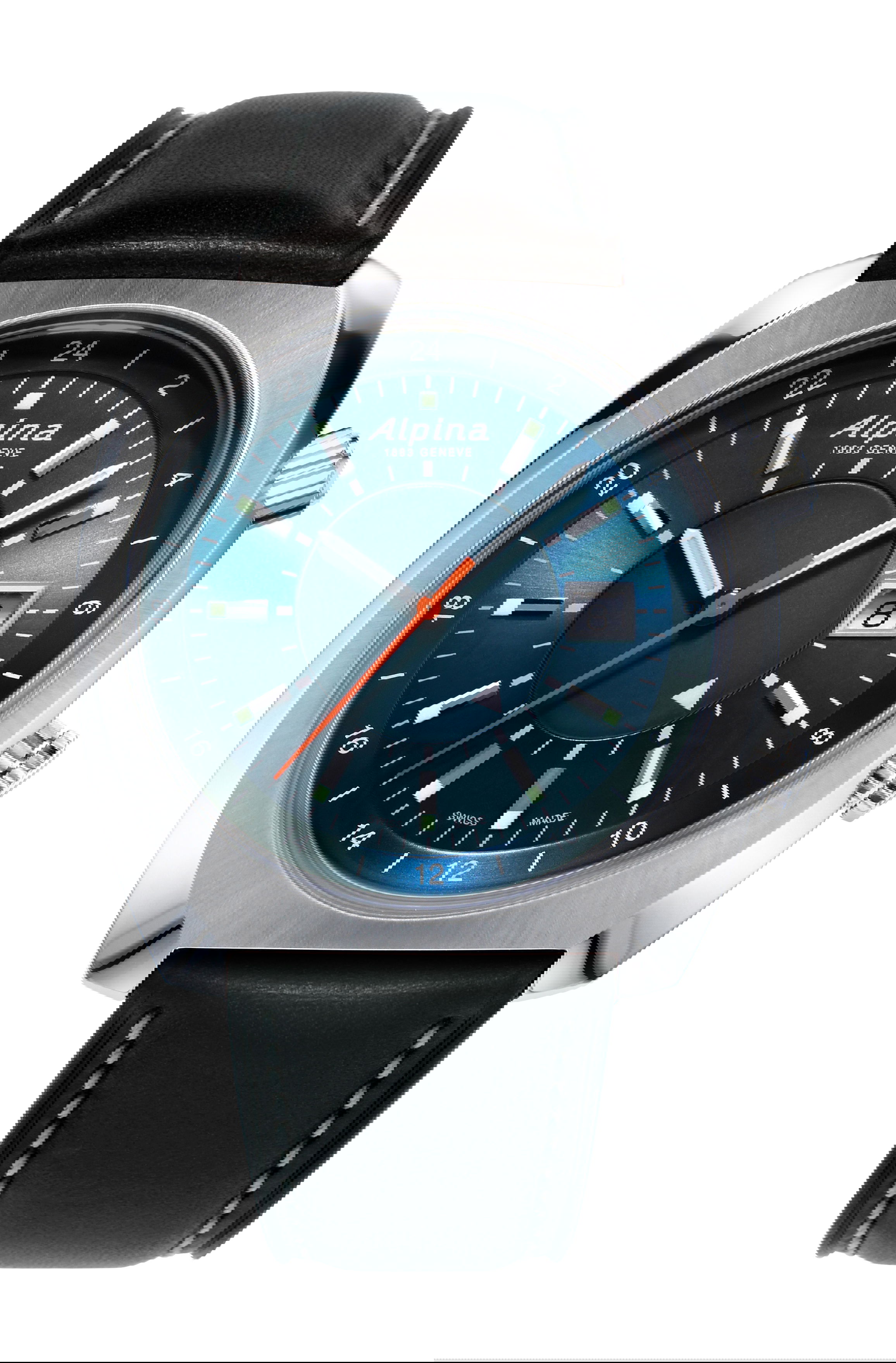 Alpina Startimer Heritage luxury timepiece - detailed view