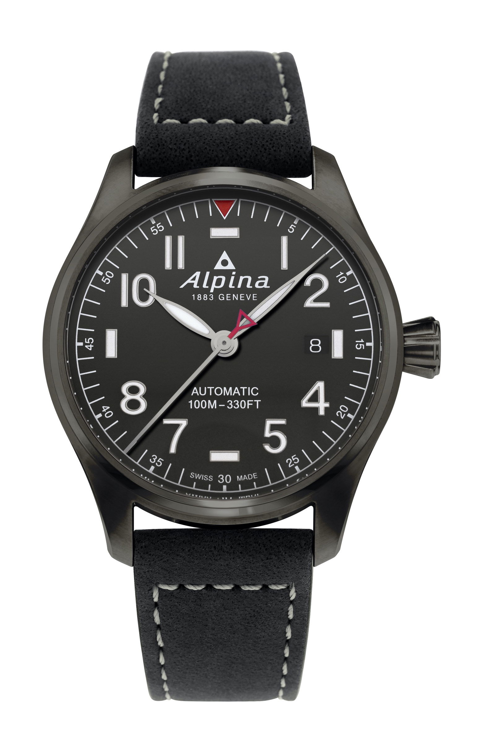 Alpina Startimer Pilot Automatic luxury timepiece - detailed view