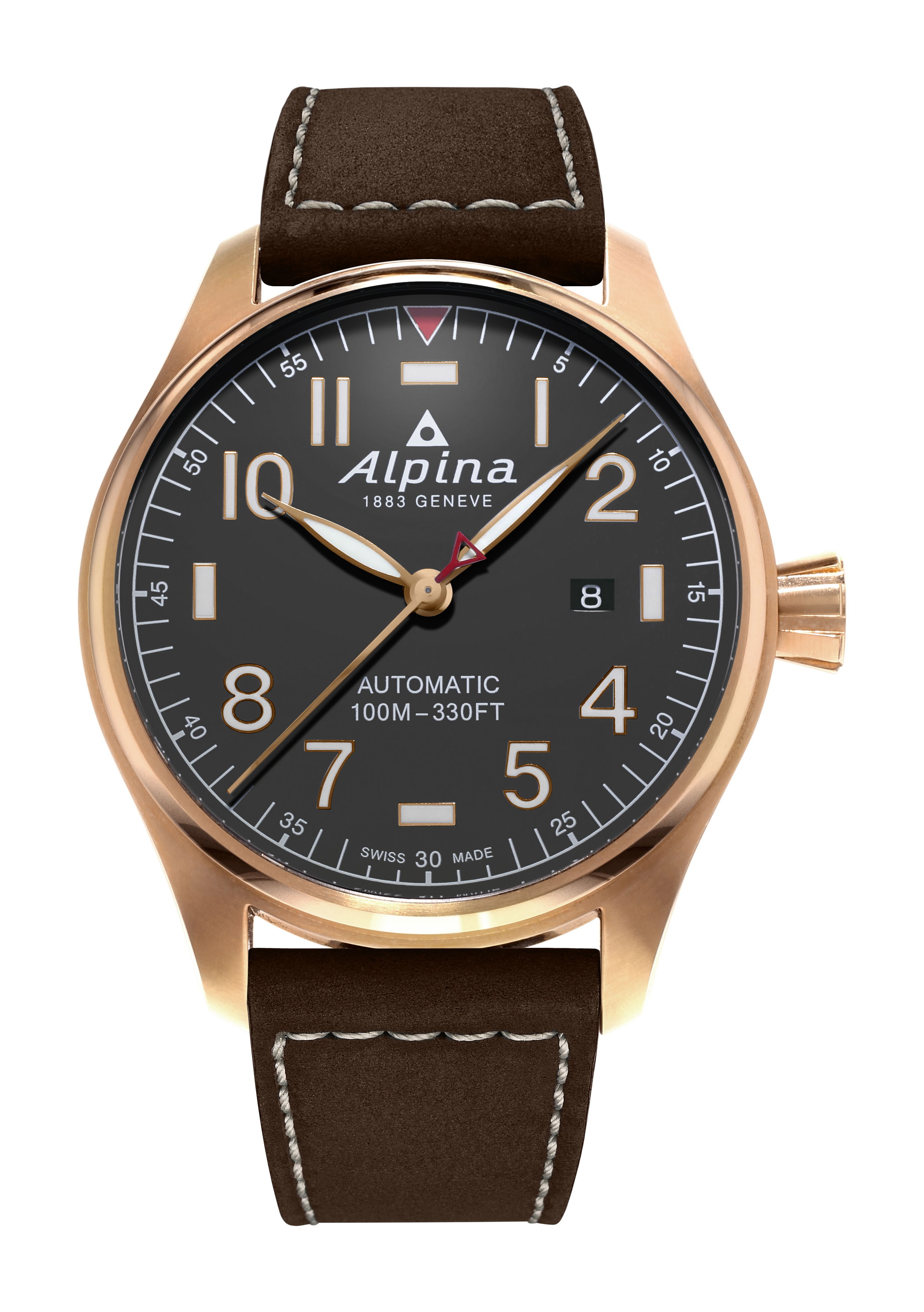 Alpina Startimer Pilot Automatic luxury timepiece - detailed view
