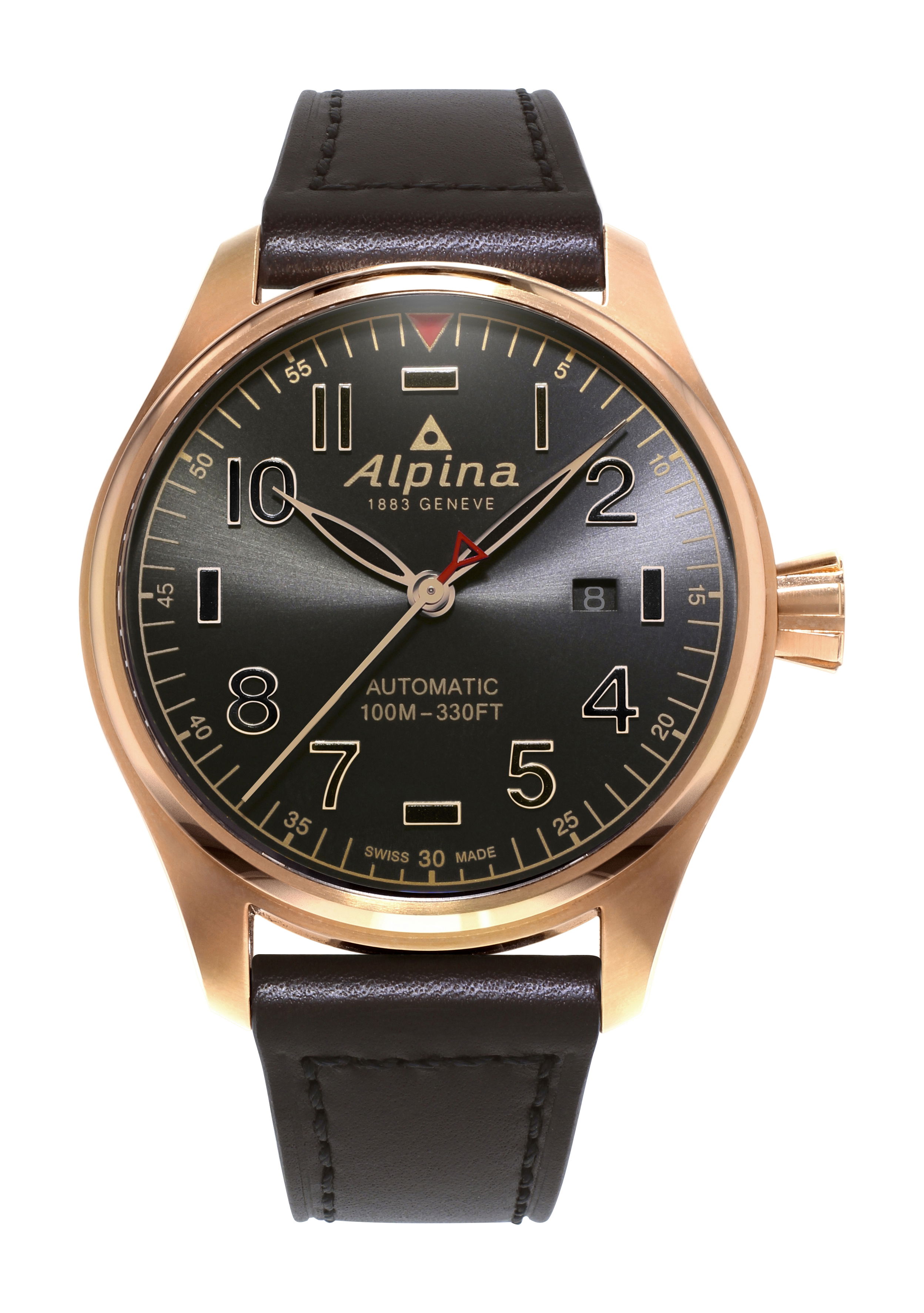 Alpina Startimer Pilot Automatic luxury timepiece - detailed view