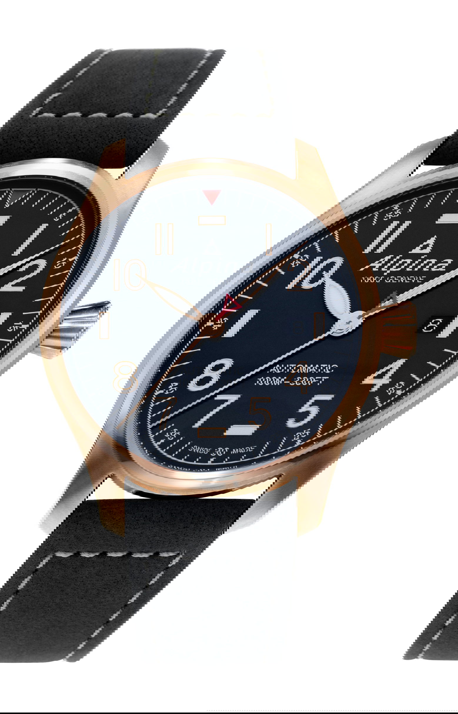 Alpina Startimer Pilot Automatic luxury timepiece - detailed view