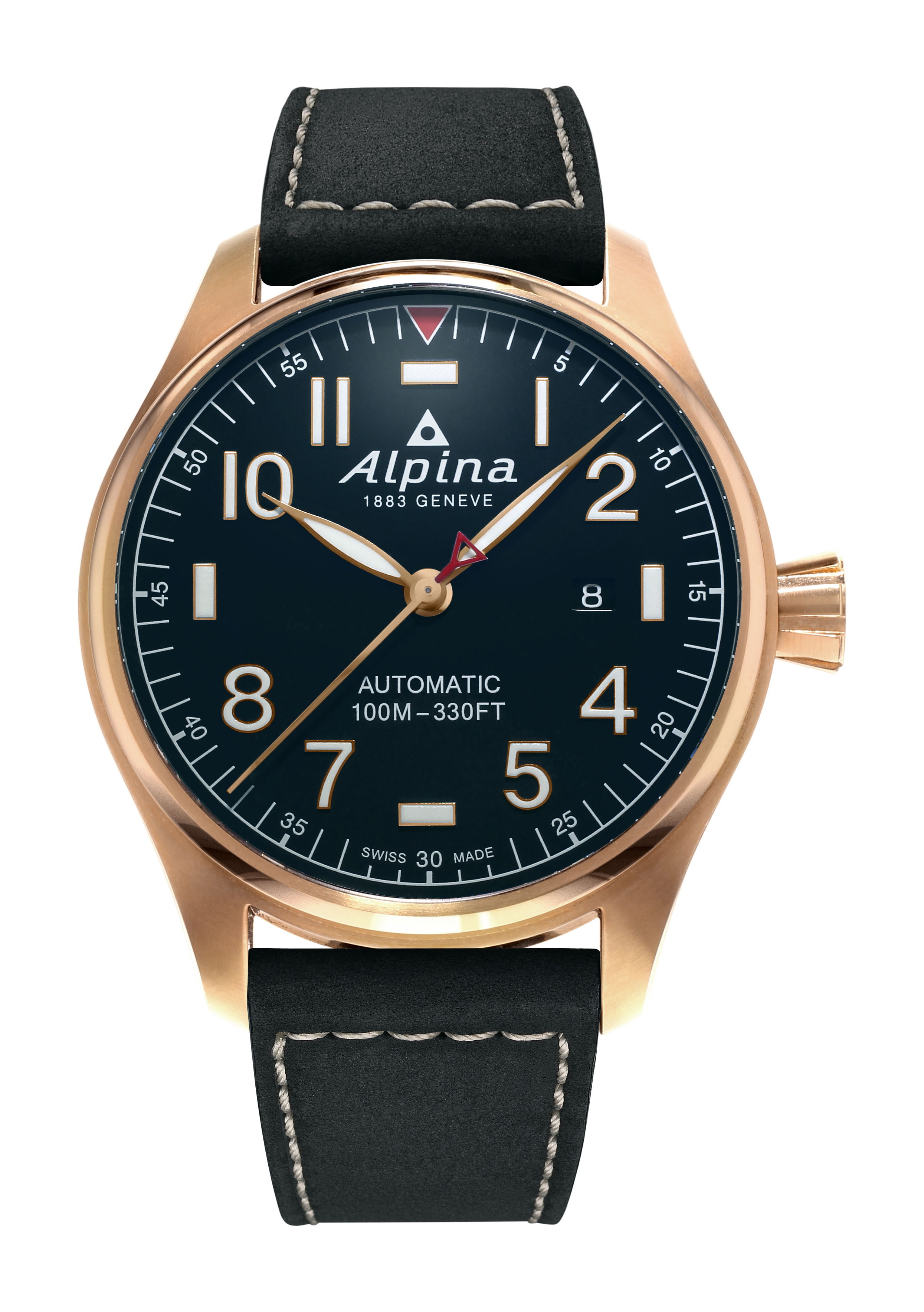 Alpina Startimer Pilot Automatic luxury timepiece - detailed view