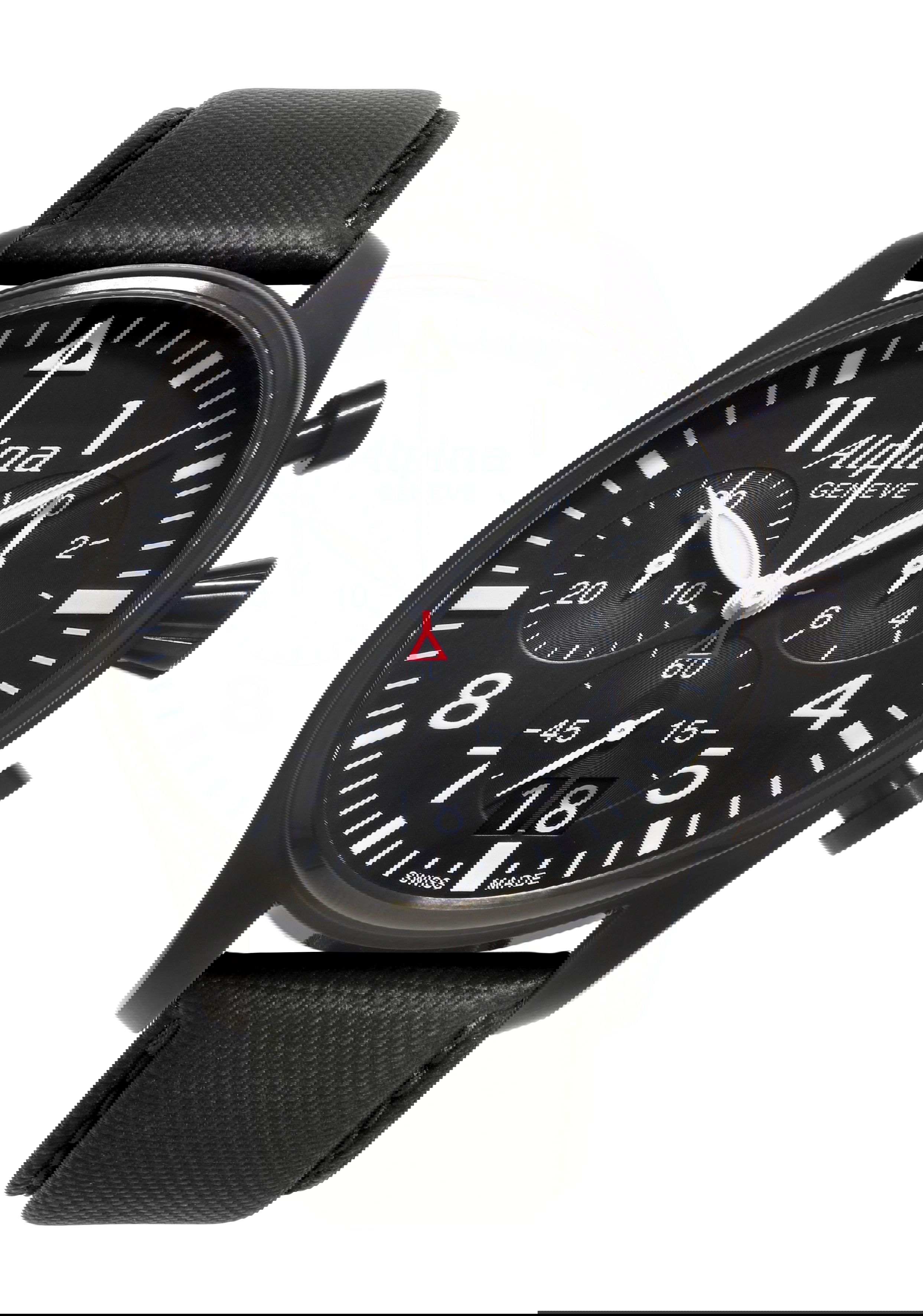 Alpina Startimer Pilot Chronograph Big Date luxury timepiece - detailed view