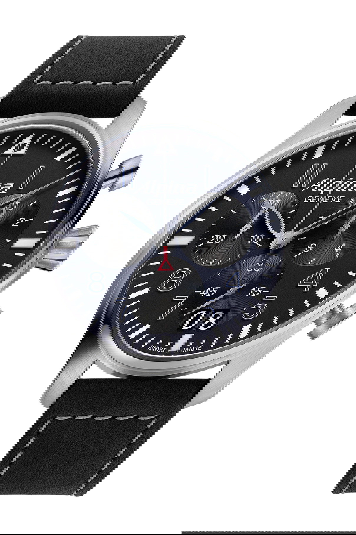 Alpina Startimer Pilot Big Date luxury timepiece - detailed view
